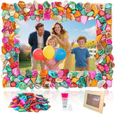 Mosaic Photo Frame Craft Kit – Handmade Gift for Kids 6–12